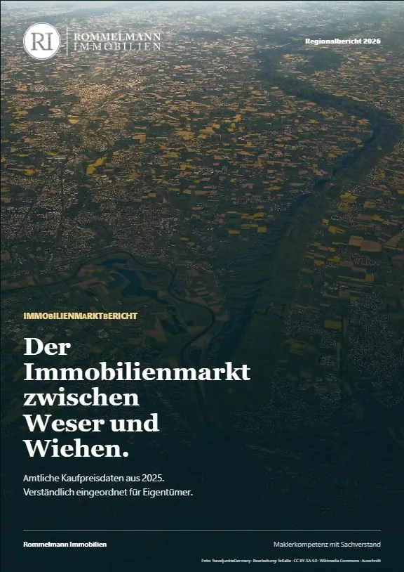Titel des Immobilienmarktberichts Minden-Lübbecke 2026