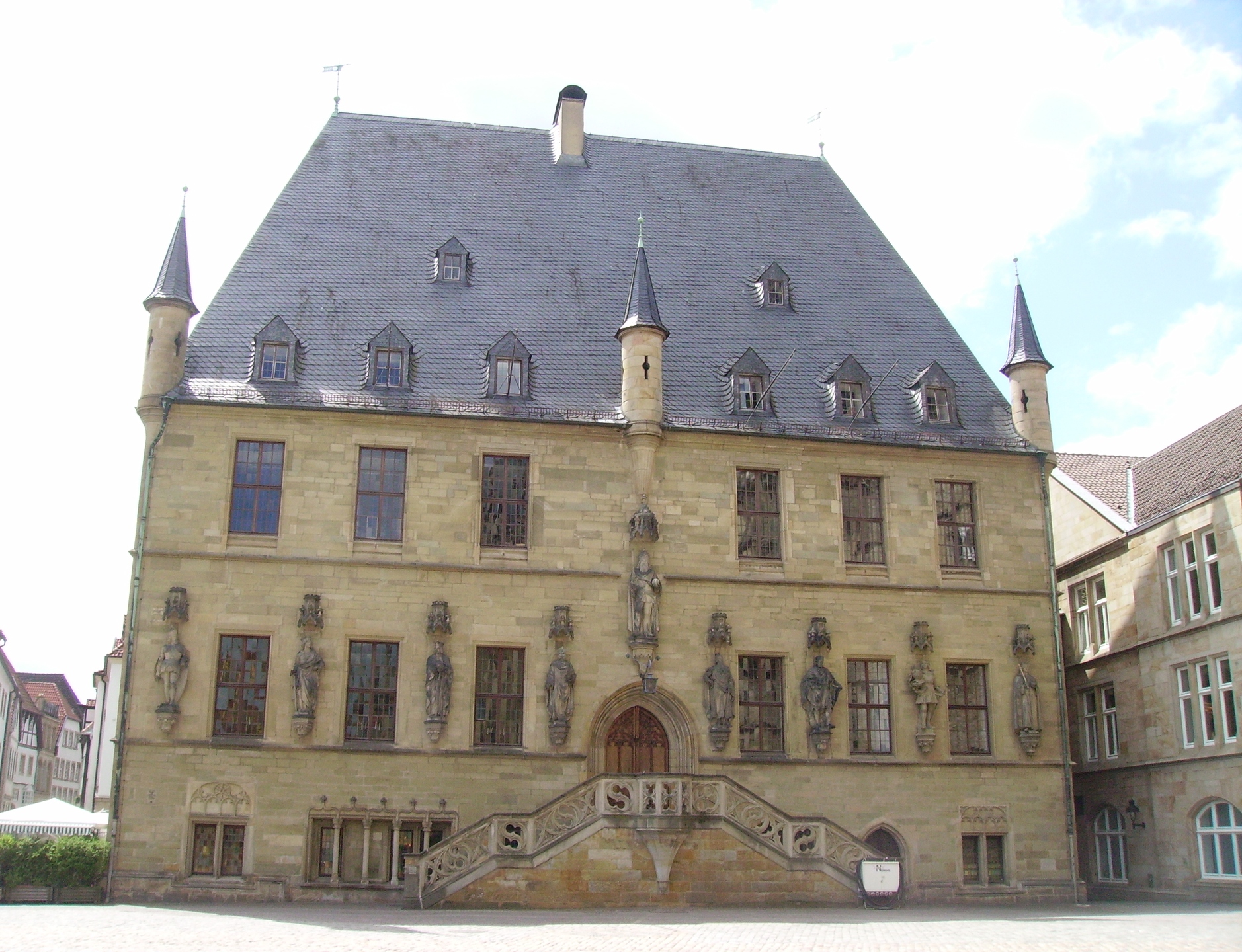 Rathaus in Osnabrück · Aufnahme von Garitzko, Mai 2008